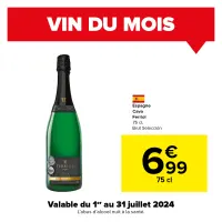 Vin du mois Ticket publié 